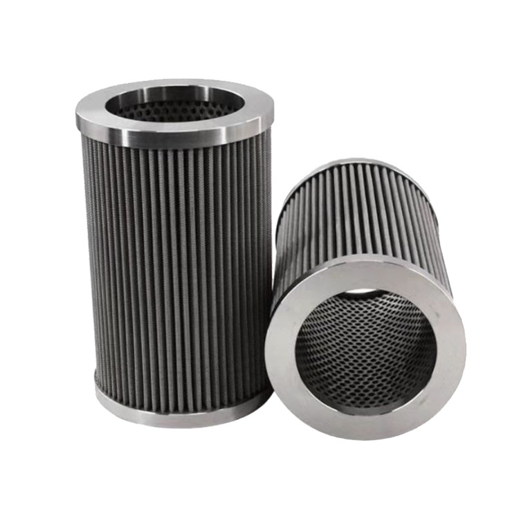 Sintered Stainless Steel Fiber Pleated Filter 