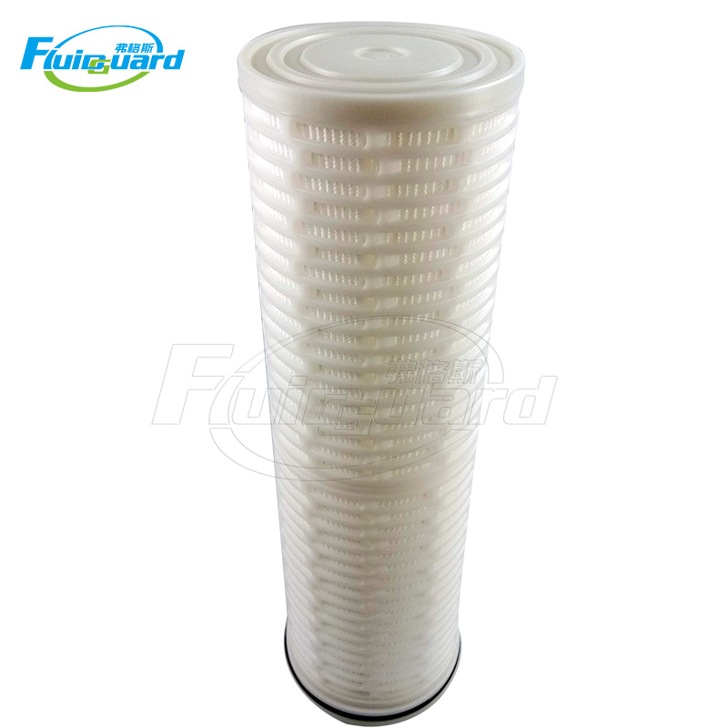 China supply Folded high flow water filter element HFU640GF400