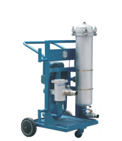 High precision AOP-A100 movable portable oil purifier use in bypass filtration of hydraulic lubrication system