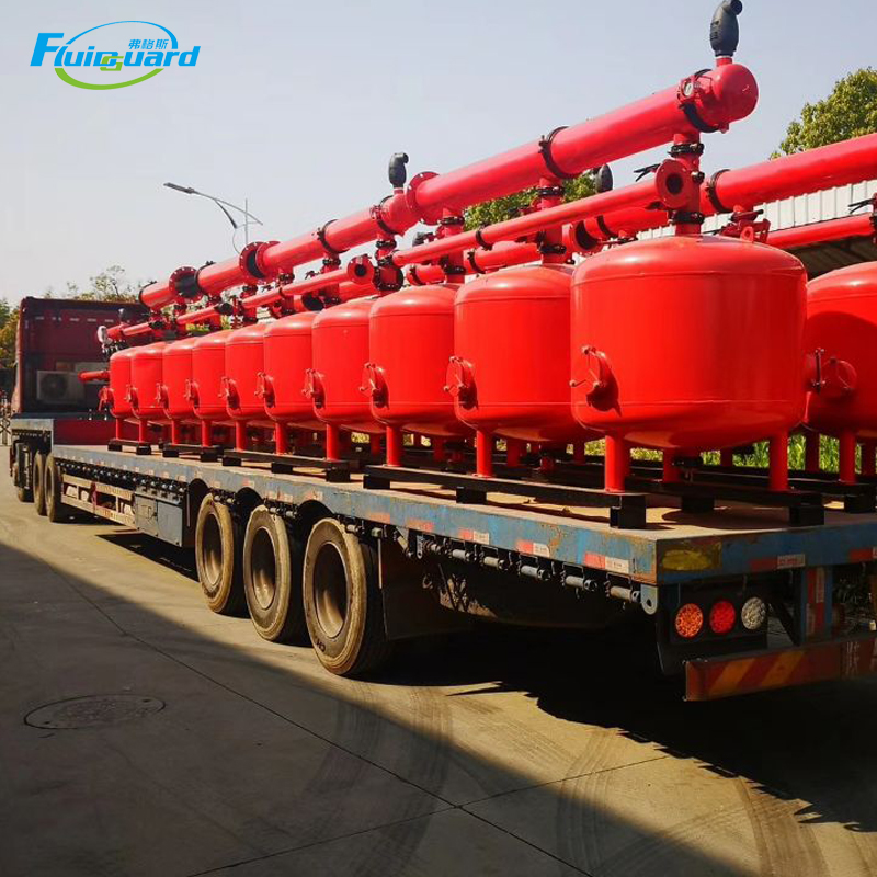 Pressure Sand Filter Carbon Steel Water Treatment Tank