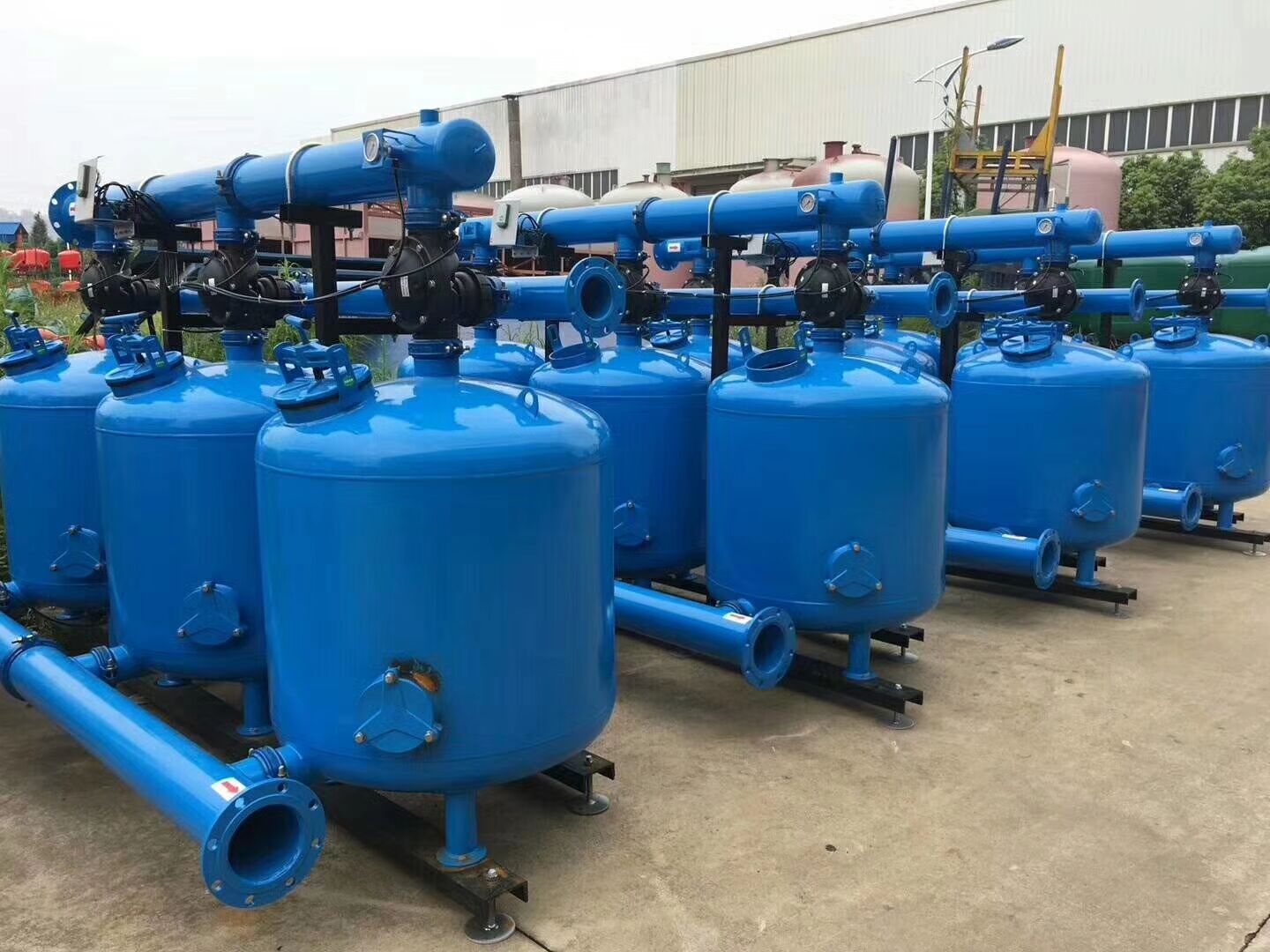 Swimming Pool Multi Media Carbon Sand Filter Machine