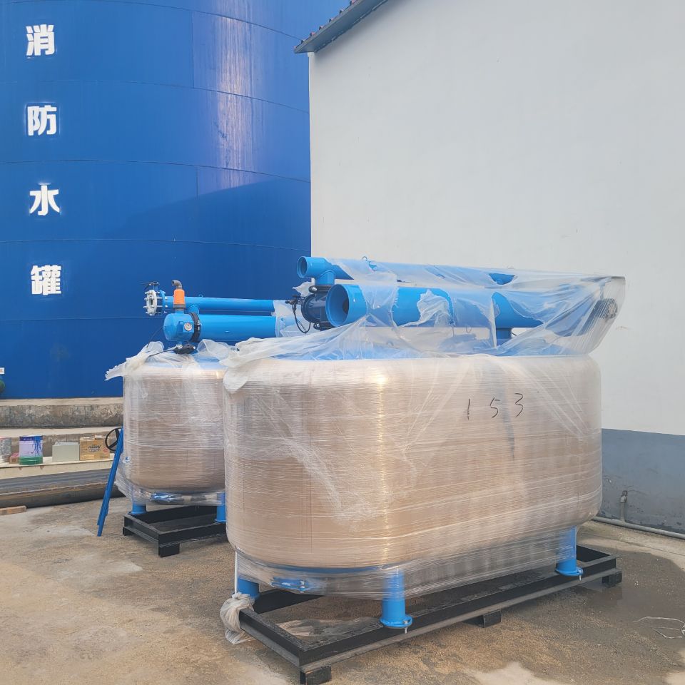 Filter Impurities Industry Water Sewage Treatment Carbon Steel Sand Filter 