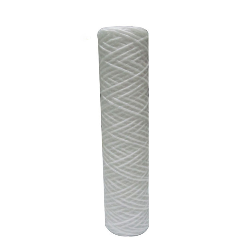 PP / cotton String wound type water filter element with fin / purifier Cartridge