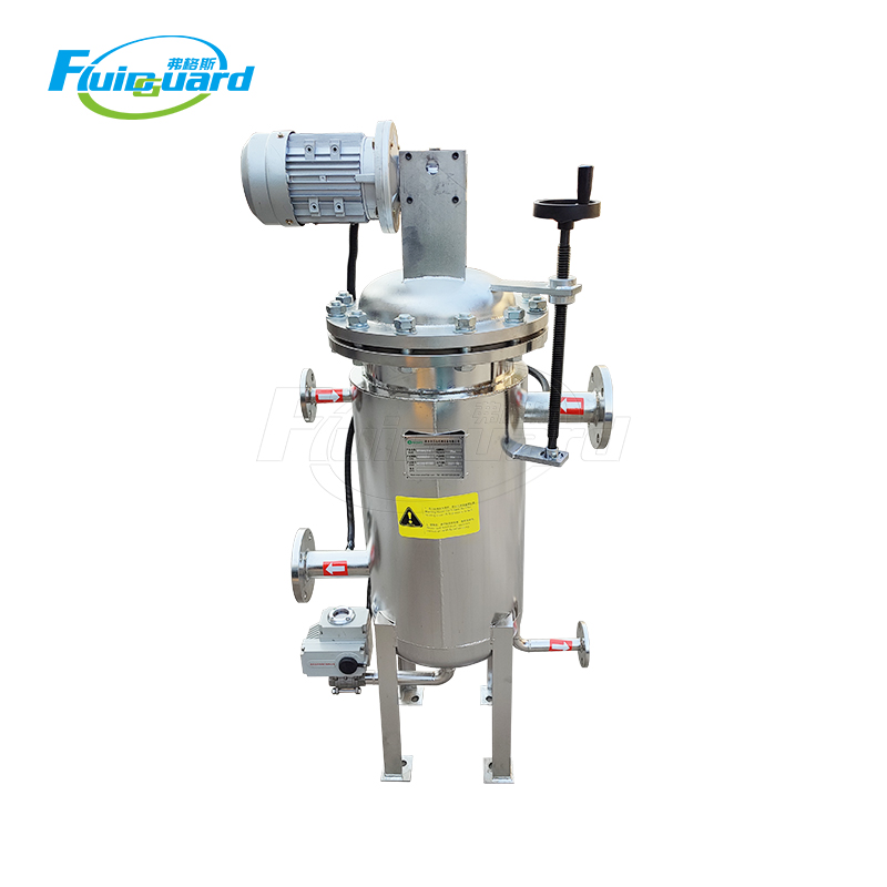 China Manufacture Low Price High Quality Stainless Steel Automatic Self Cleaning Brush Filter Backwash Type Water Filter