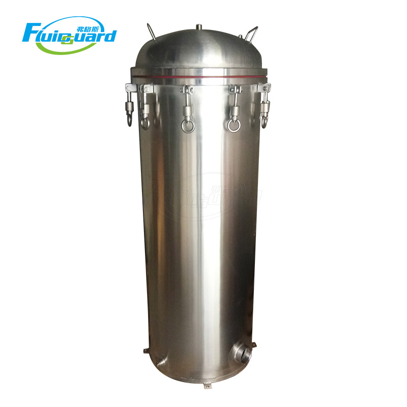 Stainless Steel Movable Single Bag Filter Housing 