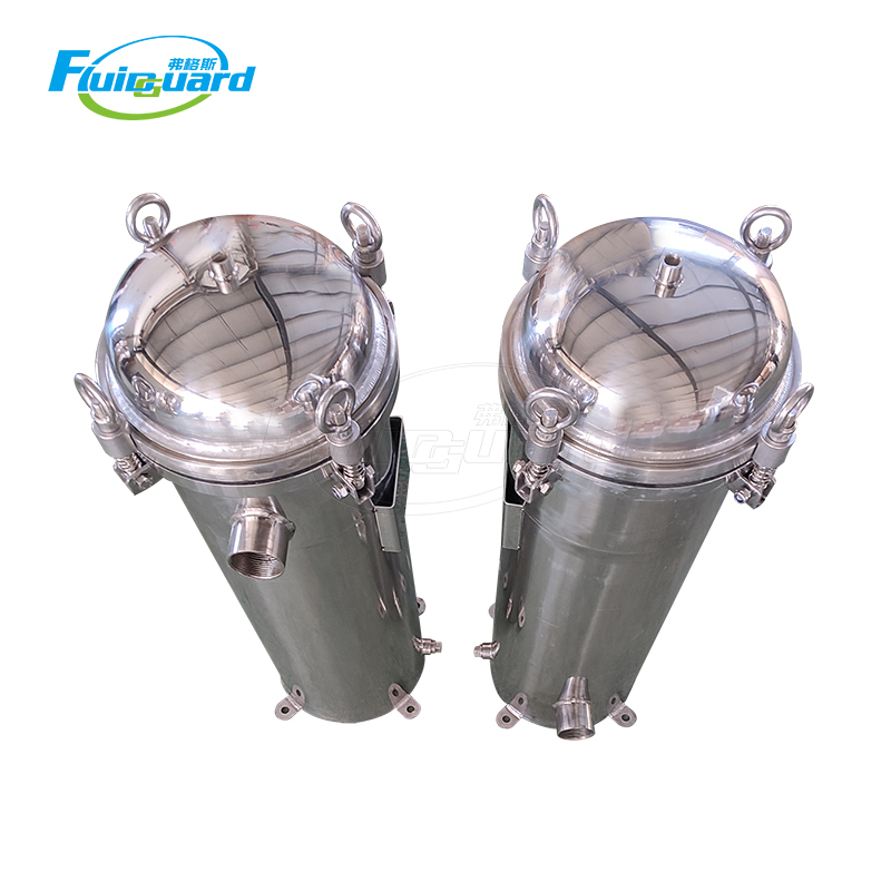  Stainless Steel 304 316 Bag Filter Housing For Food and Beverage