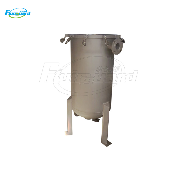 Extra High Precision Stainless Steel Water Bag Filter Housing