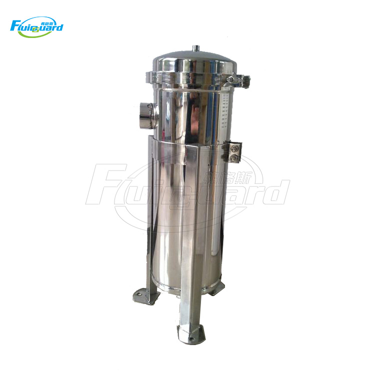 Highly Quality 304 Stainless Steel Bag Filter Housing for Water Treatment System