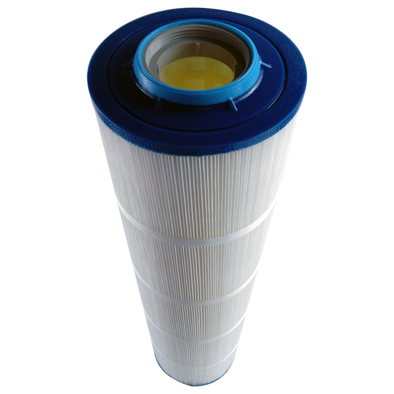 Pleated polyester 5-micron sediment filter cartridge HC-40-5 for Harmsco