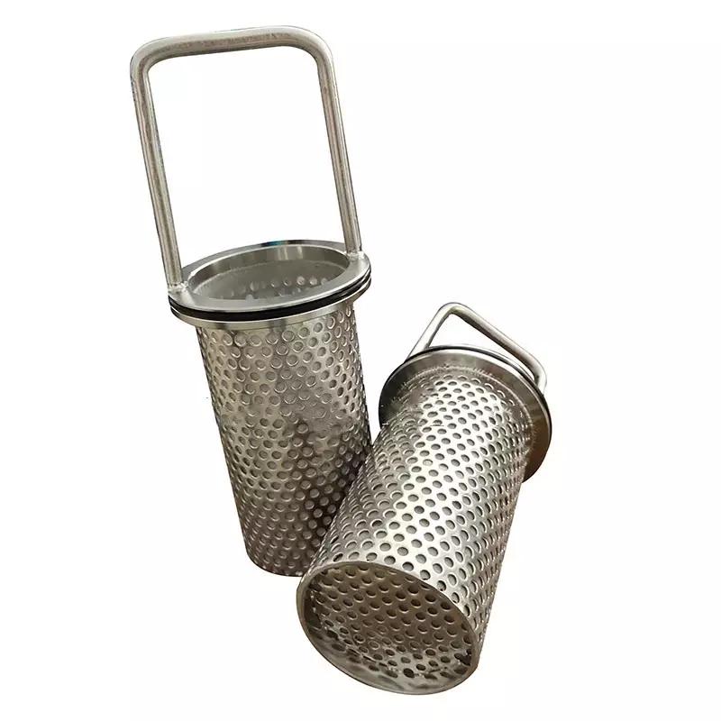 Xinxiang Produce Stainless Steel 304 316 Basket Filter