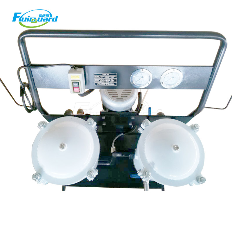 Good quality double-pipe oil filter machine