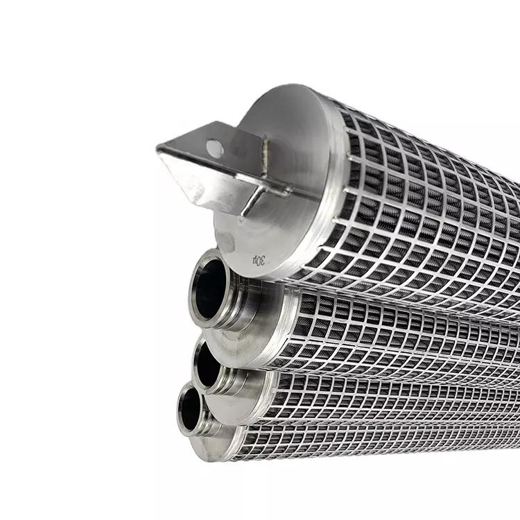 Stainless Steel 304 316 Pleated Metal Fiber Filter