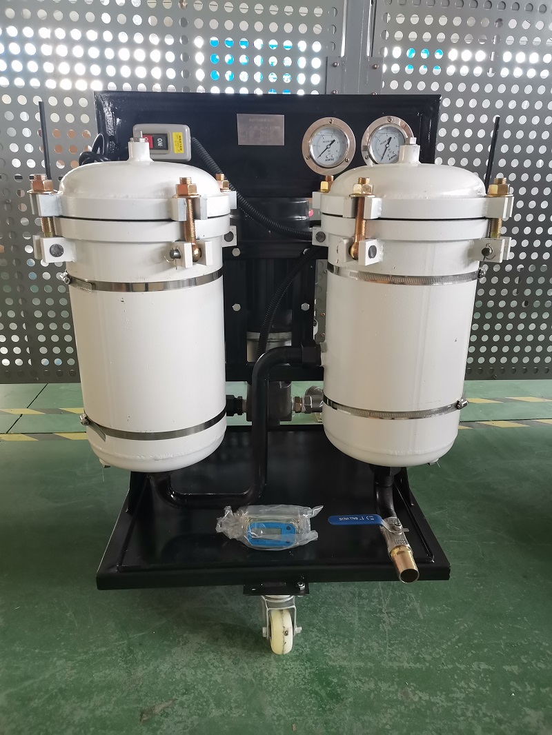 High quality and high flow rate oil filter machine