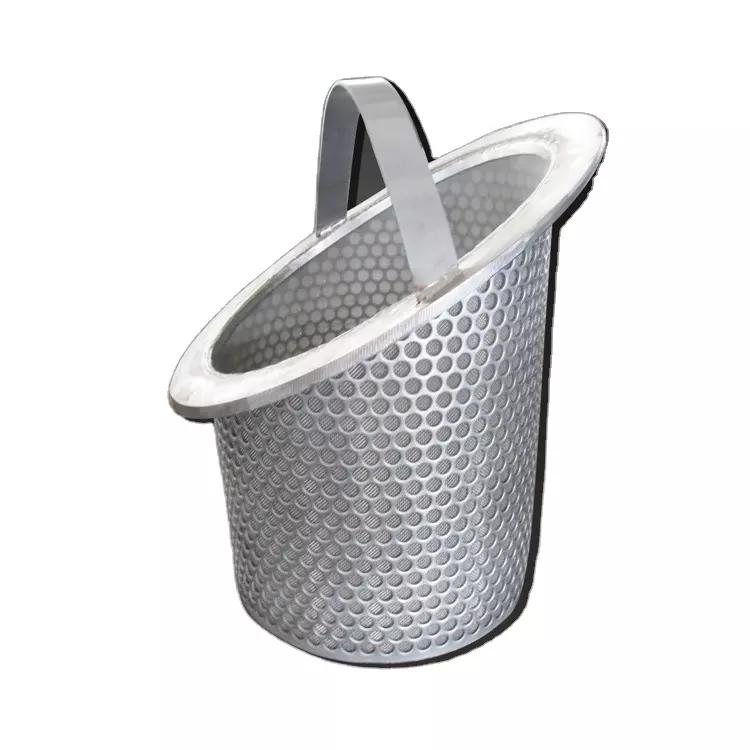 Stainless Steel Basket Filter for Water Filtration