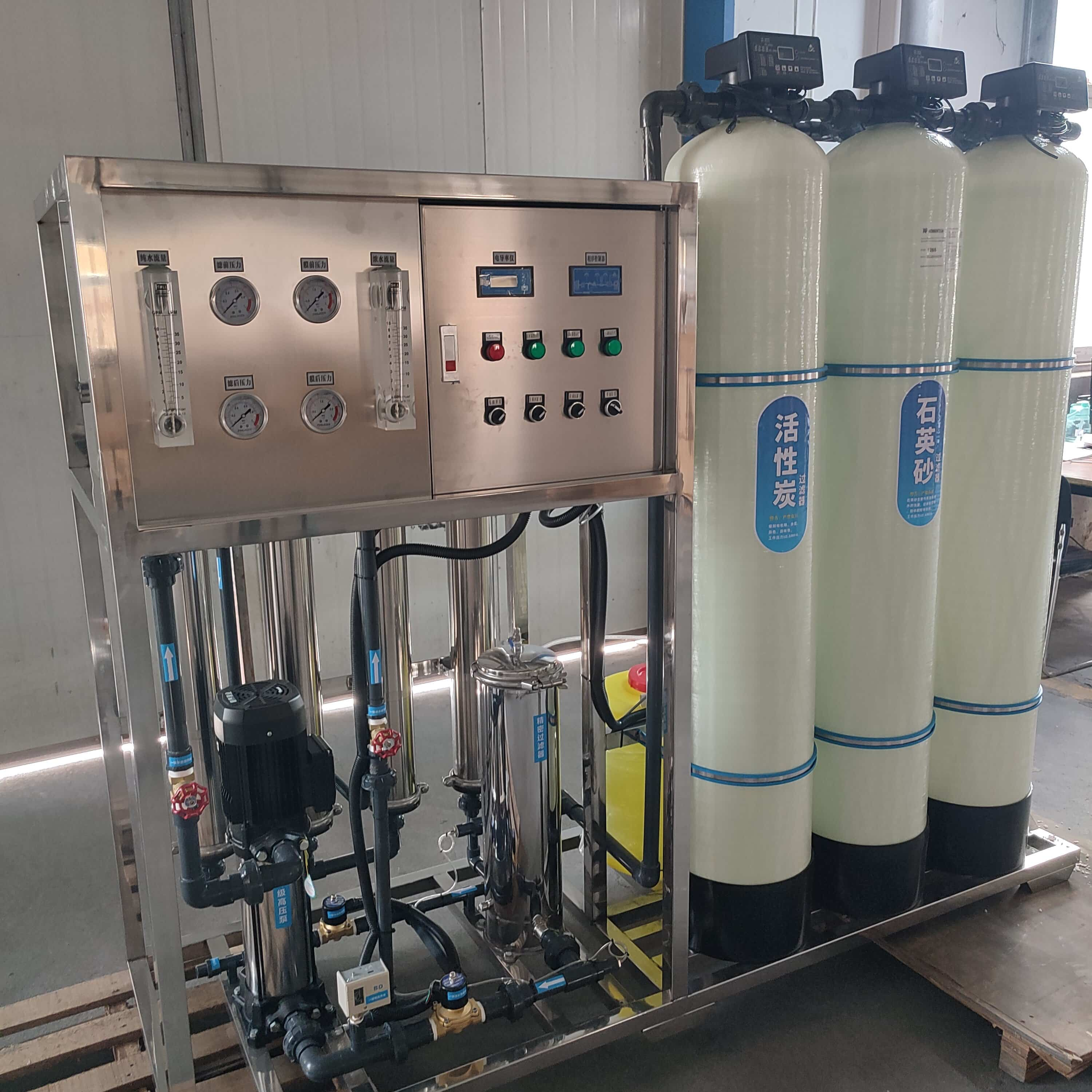 Reverse Osmosis Pure Water Machine For Water Treatment System