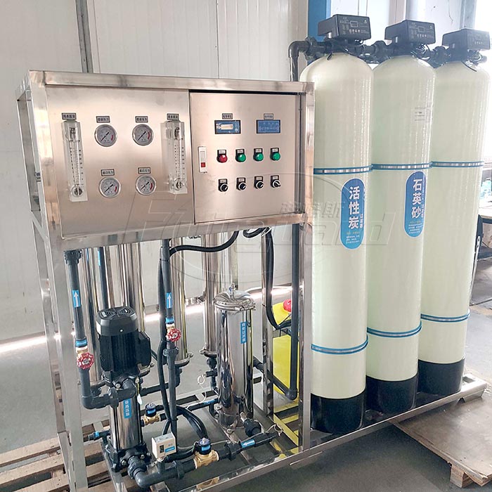 500LPH Industrial Purification Reverse Osmosis System 