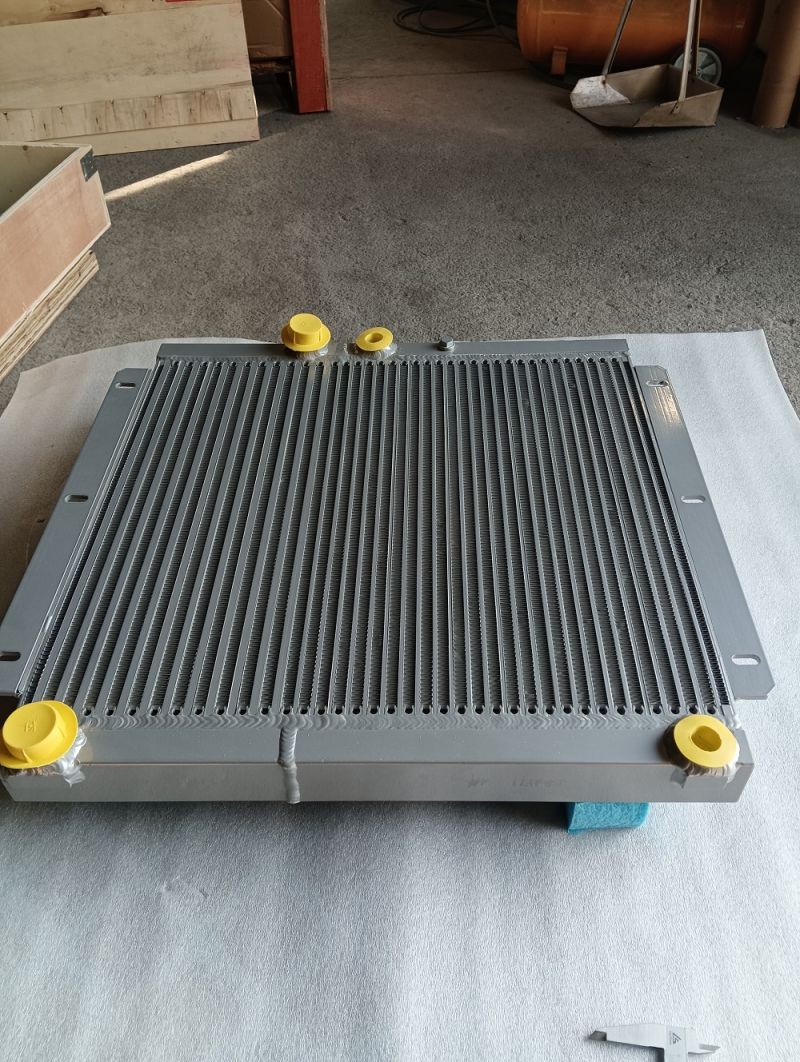  Replacement type Oil Cooler Assembly for Screw Air Compressor Parts