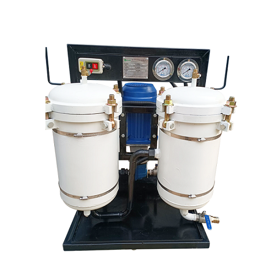 High Performance 3 Stage Movable Oil Filtration Unit 