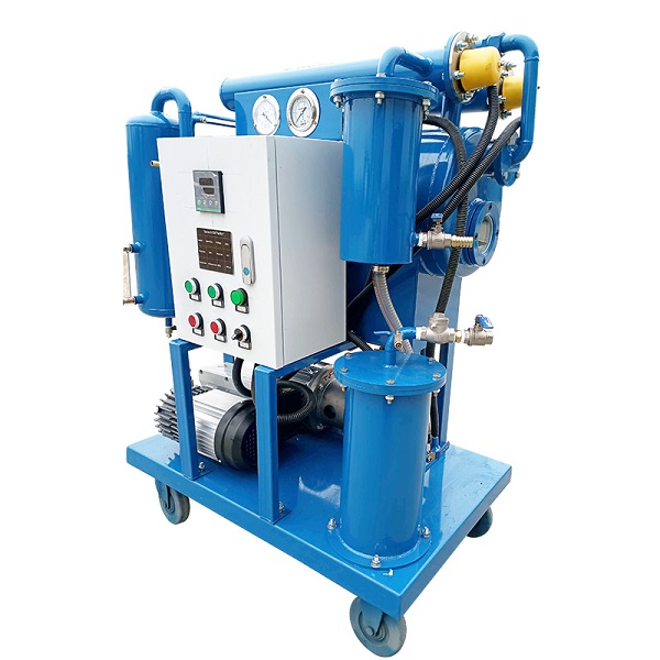 Vacuum Oil Purifier Purification Dehydration Machine for Hydraulic Oil Transformer Oil