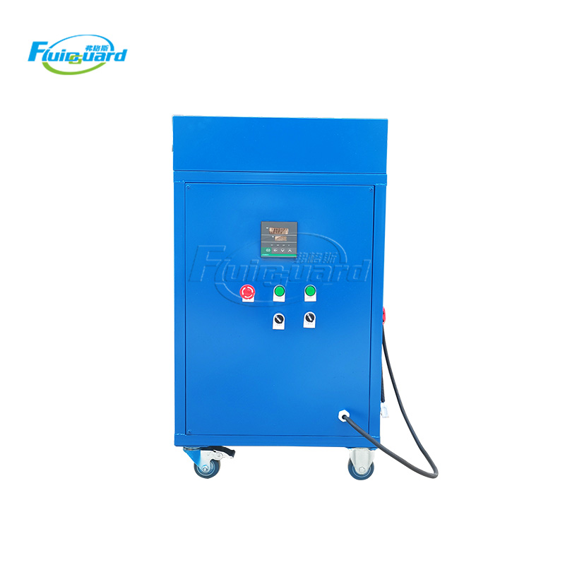 Movable Oil Filter Cart with De-color Function for Hydraulic Oil Purification