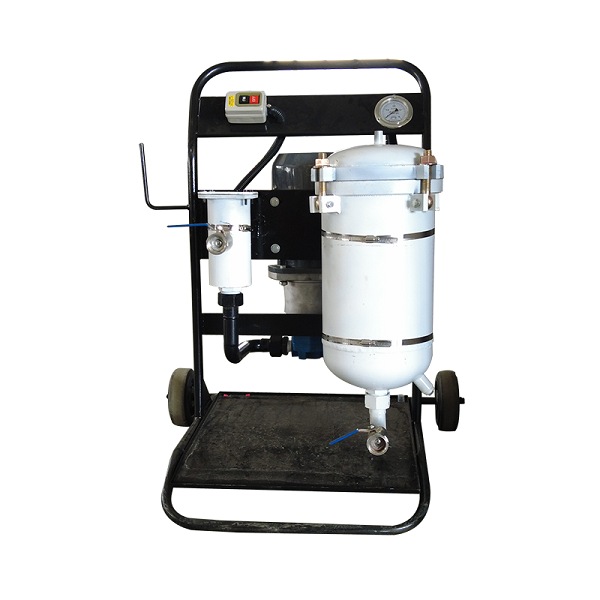 2 Stage Oil Filter Trolley for Hydraulic Oil Filtration