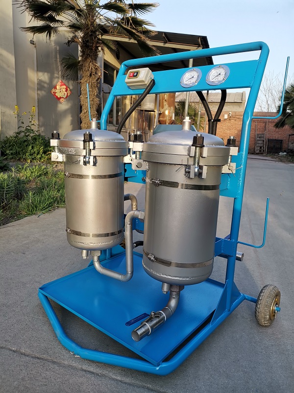 Mobile Type Oil Filtration Unit for Hydraulic Oil Refilling